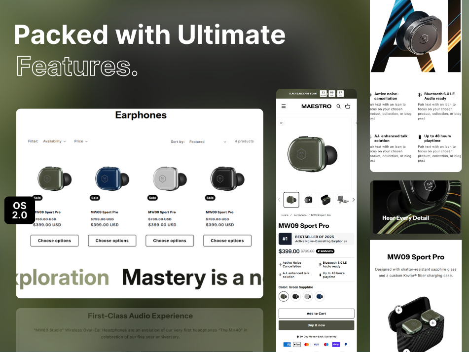 Maestro™ Shopify Theme OS 2.0 [limited edition]