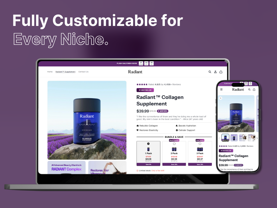 Radiant™ Shopify Theme OS 2.0 [limited edition]