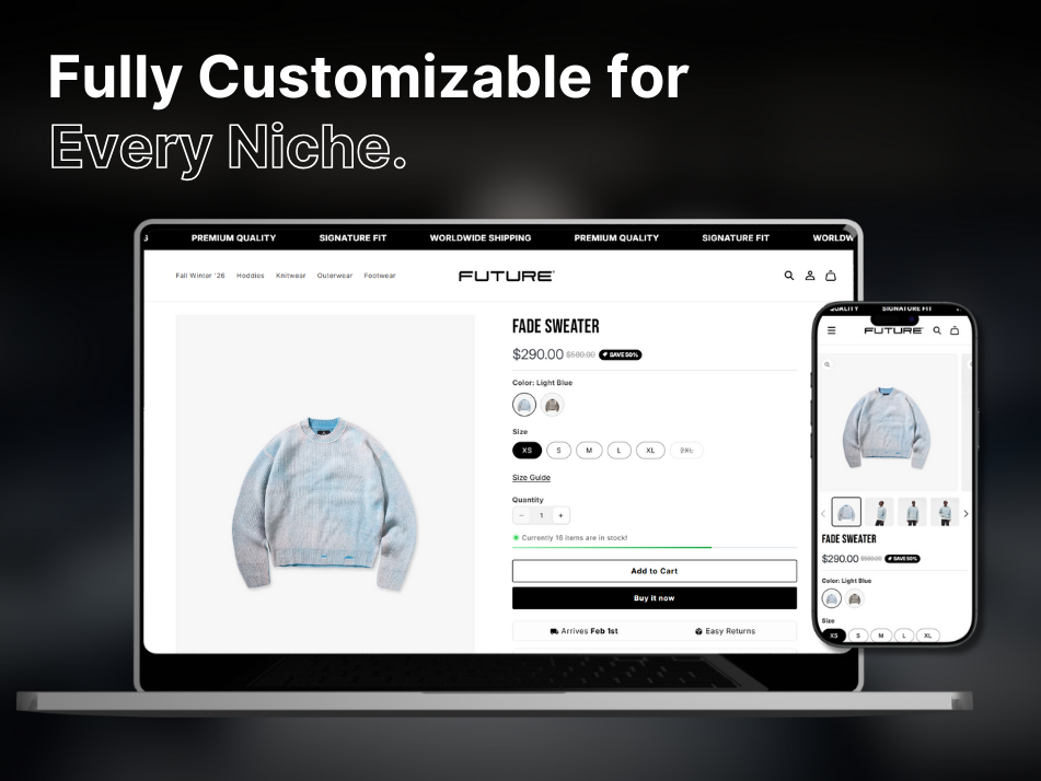 Future™ Shopify Theme OS 2.0 [limited edition]