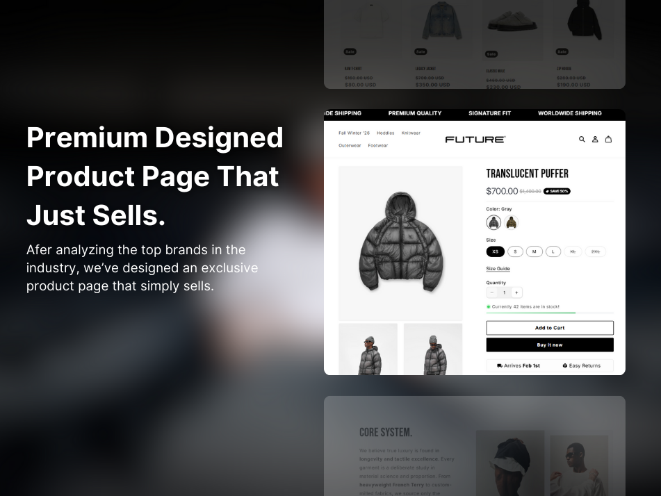 Future™ Shopify Theme OS 2.0 [limited edition]